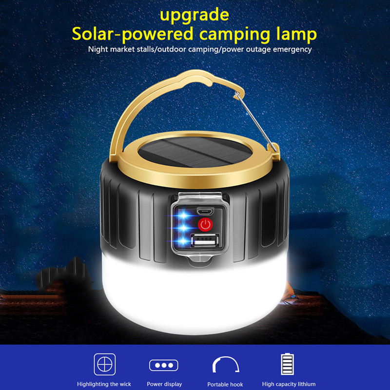 280 Watt Solar-LED-Campinglamp – Power Outage Light Bewertung und Preis